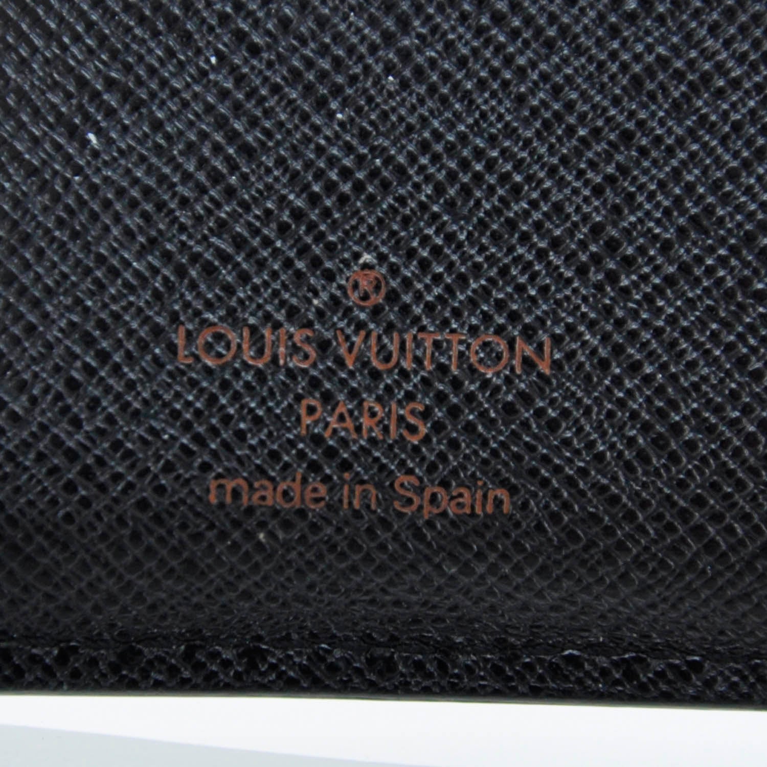 Louis Vuitton Epi Small Ring Agenda Black 6 of 8