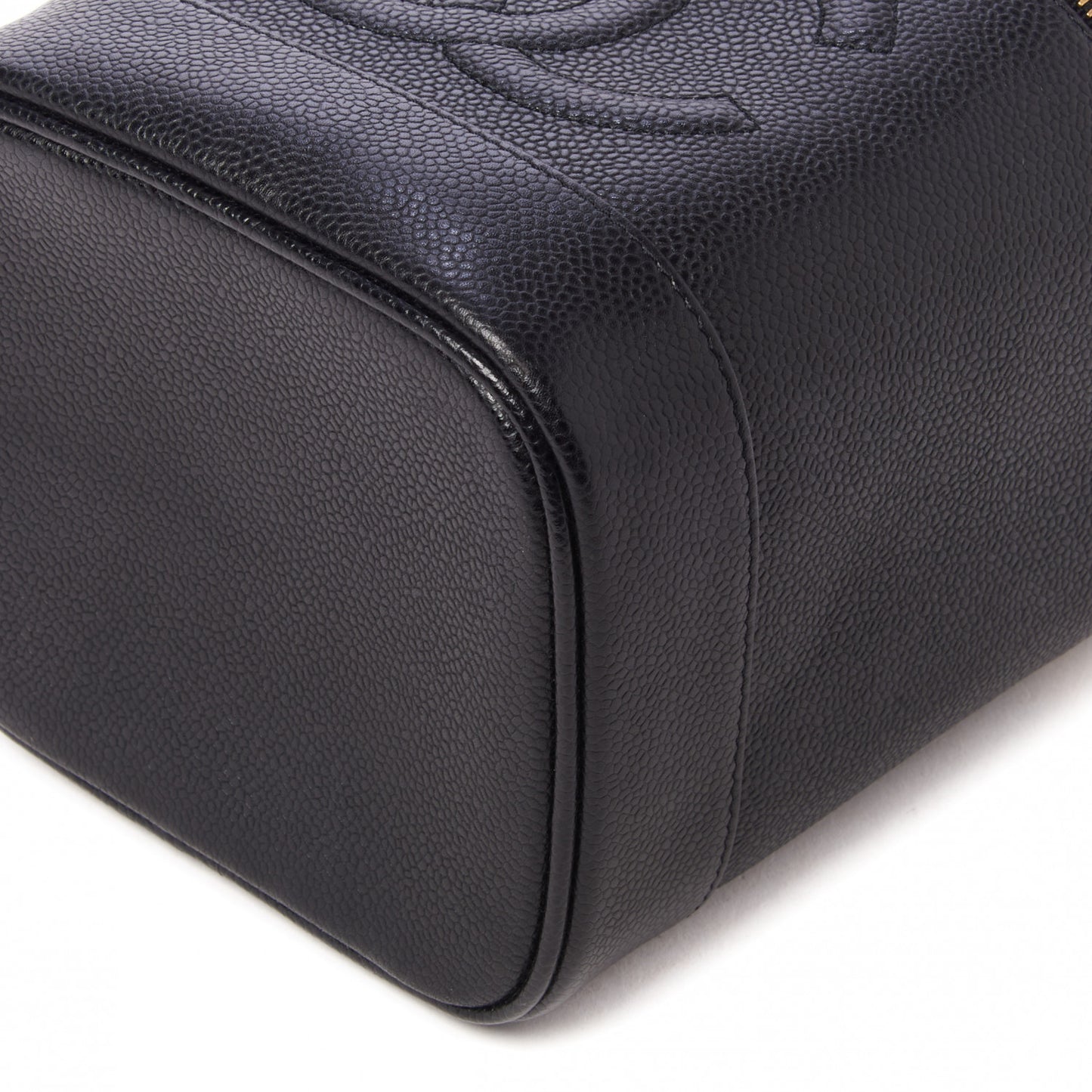 Caviar Vanity Cosmetic Case Black