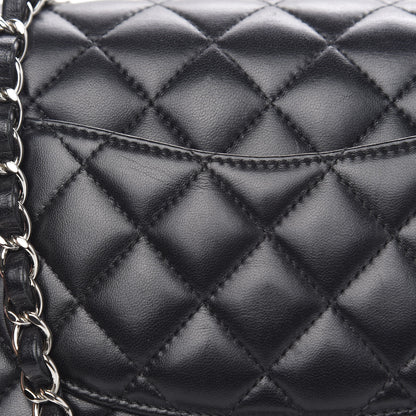 Chanel Lambskin Quilted Mini Square Flap Black 12 of 15