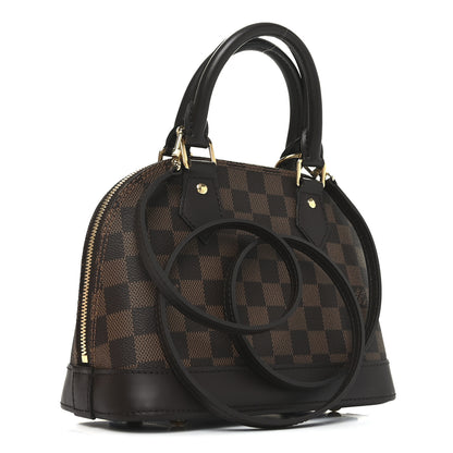 Louis Vuitton Damier Ebene Alma BB 2 of 8