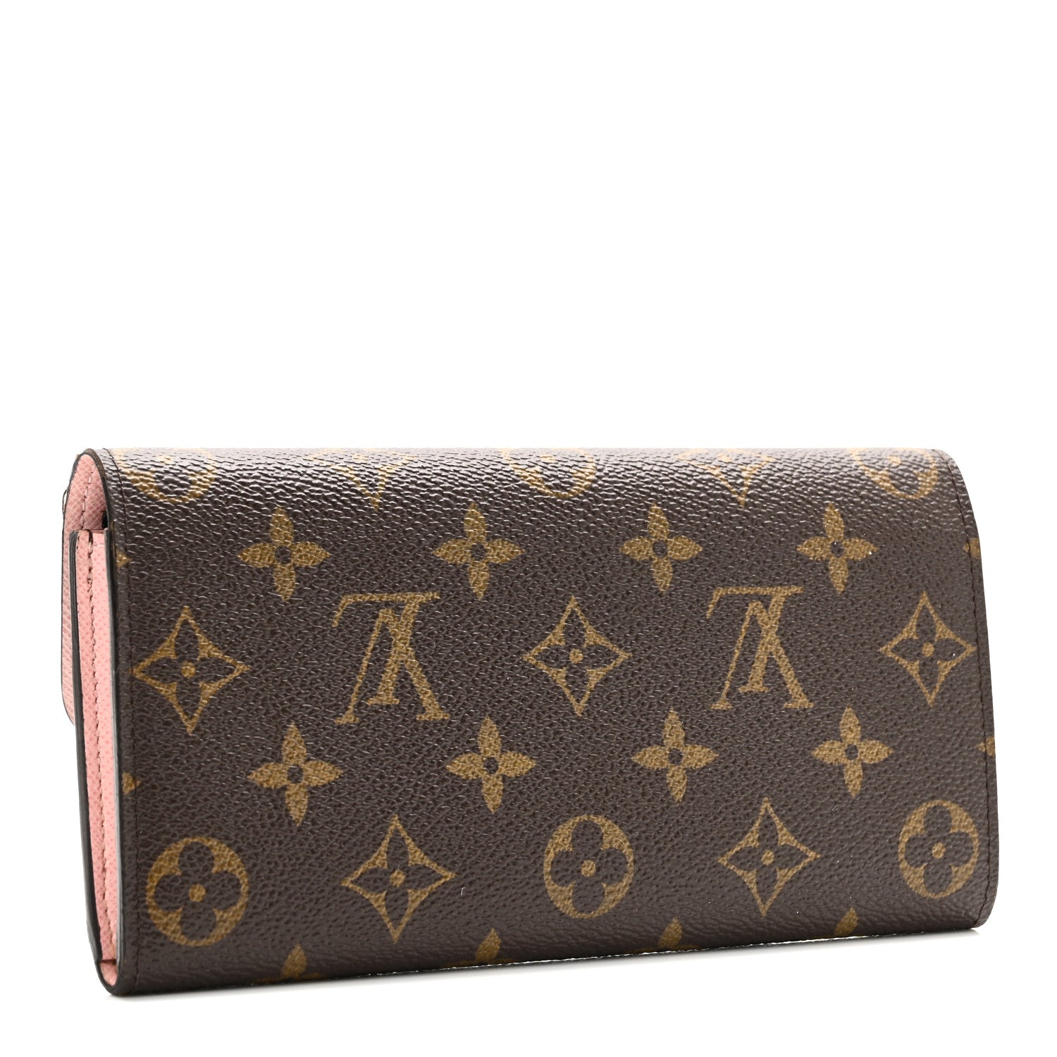 Louis Vuitton Monogram Emilie Wallet Rose Ballerine 3 of 7