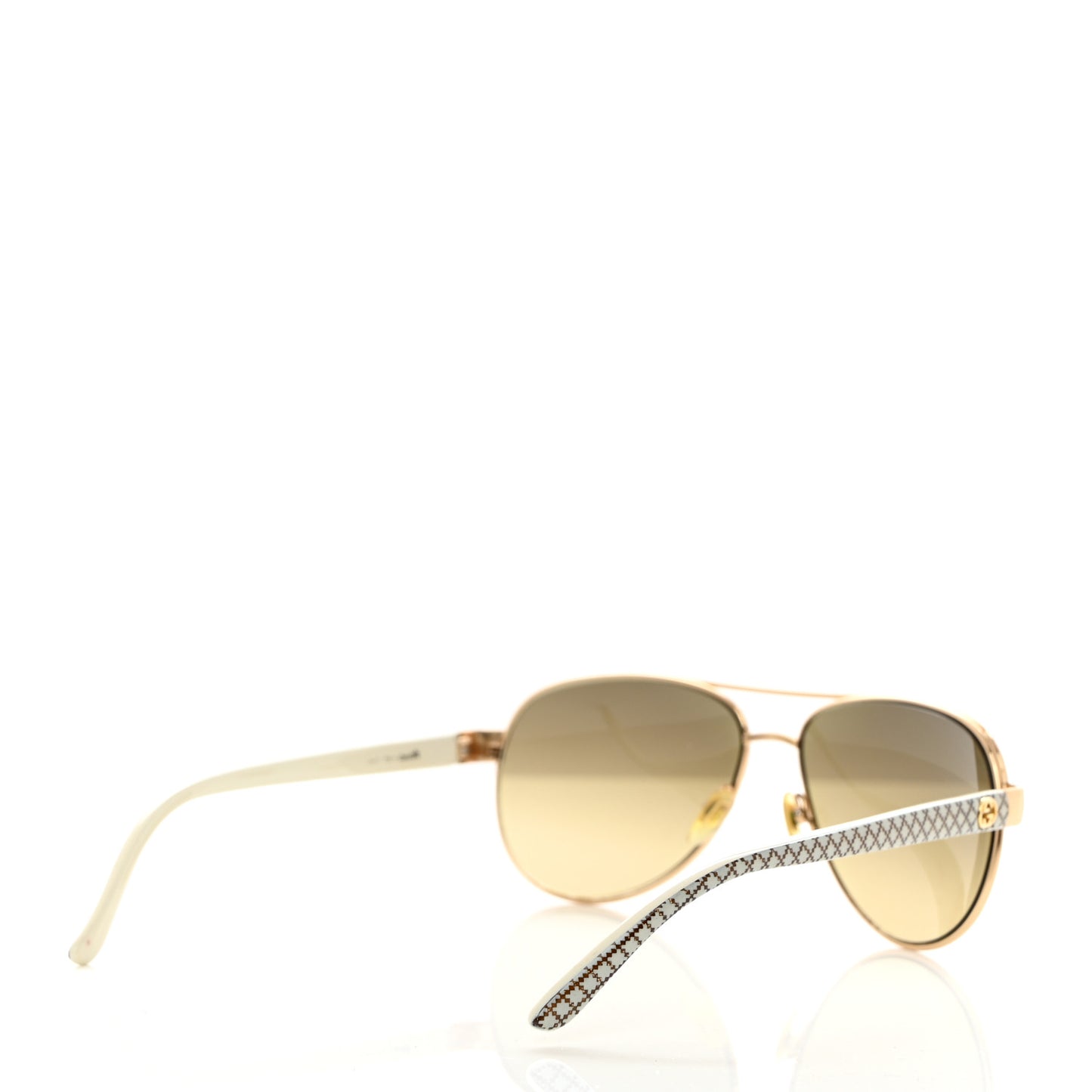 Aviator Sunglasses GG 4239/S White Gold