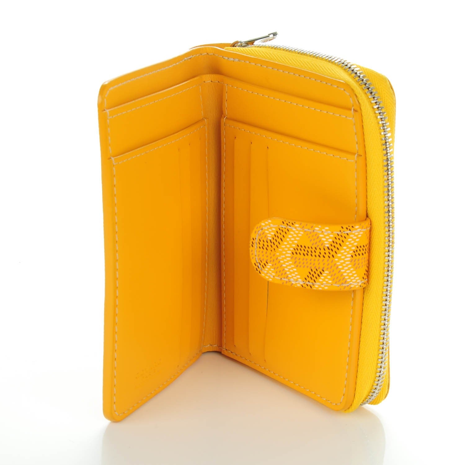 Goyard Goyardine Tuileries Wallet Yellow 5 of 7