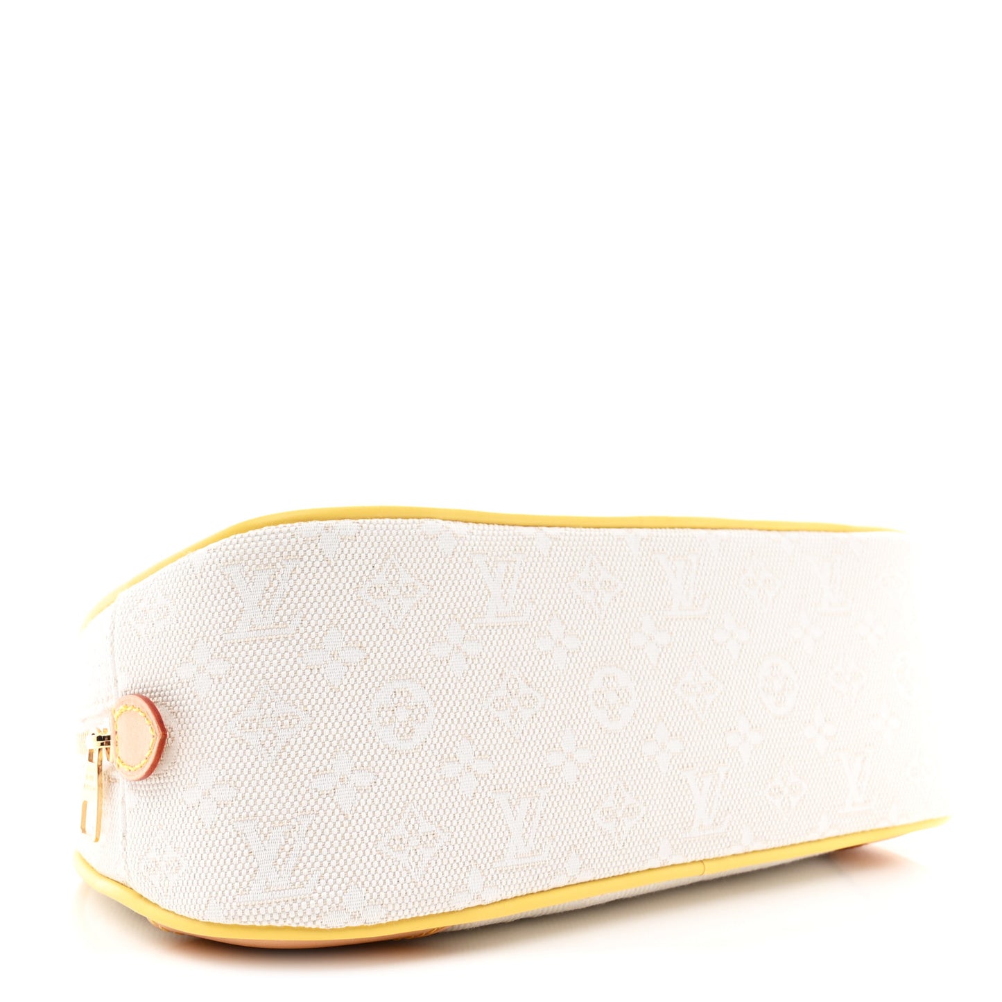 Cotton Monogram Jacquard Baby Pouch Beige