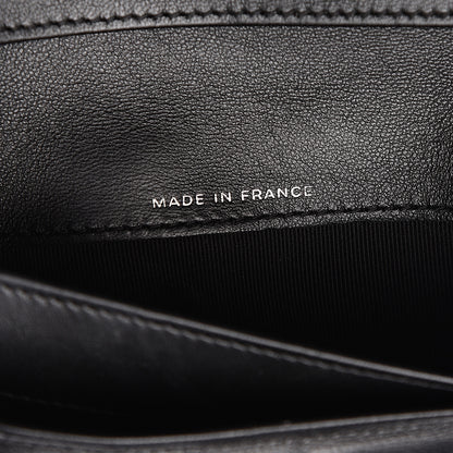 Chanel Lambskin Quilted Large Flap Wallet Black 5 of 15