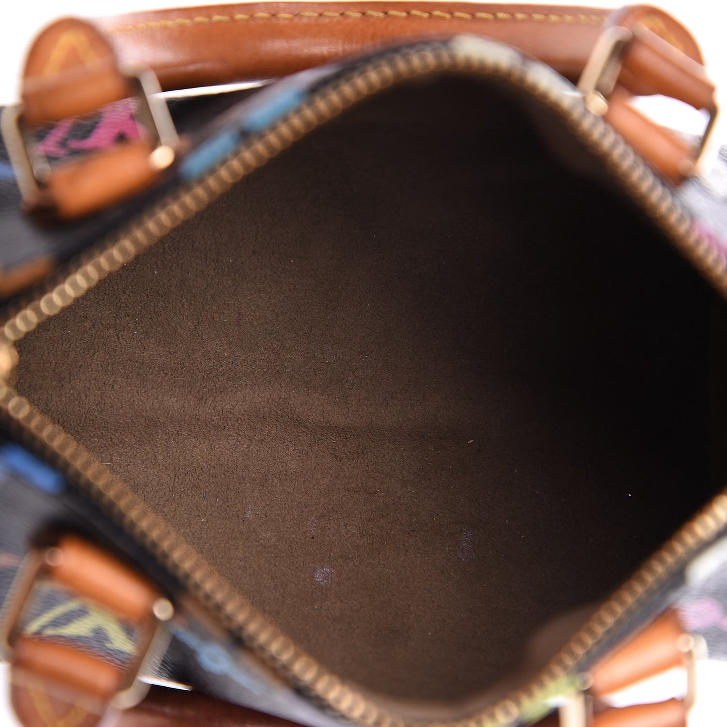 Monogram Multicolor Mini Sac HL Speedy Black