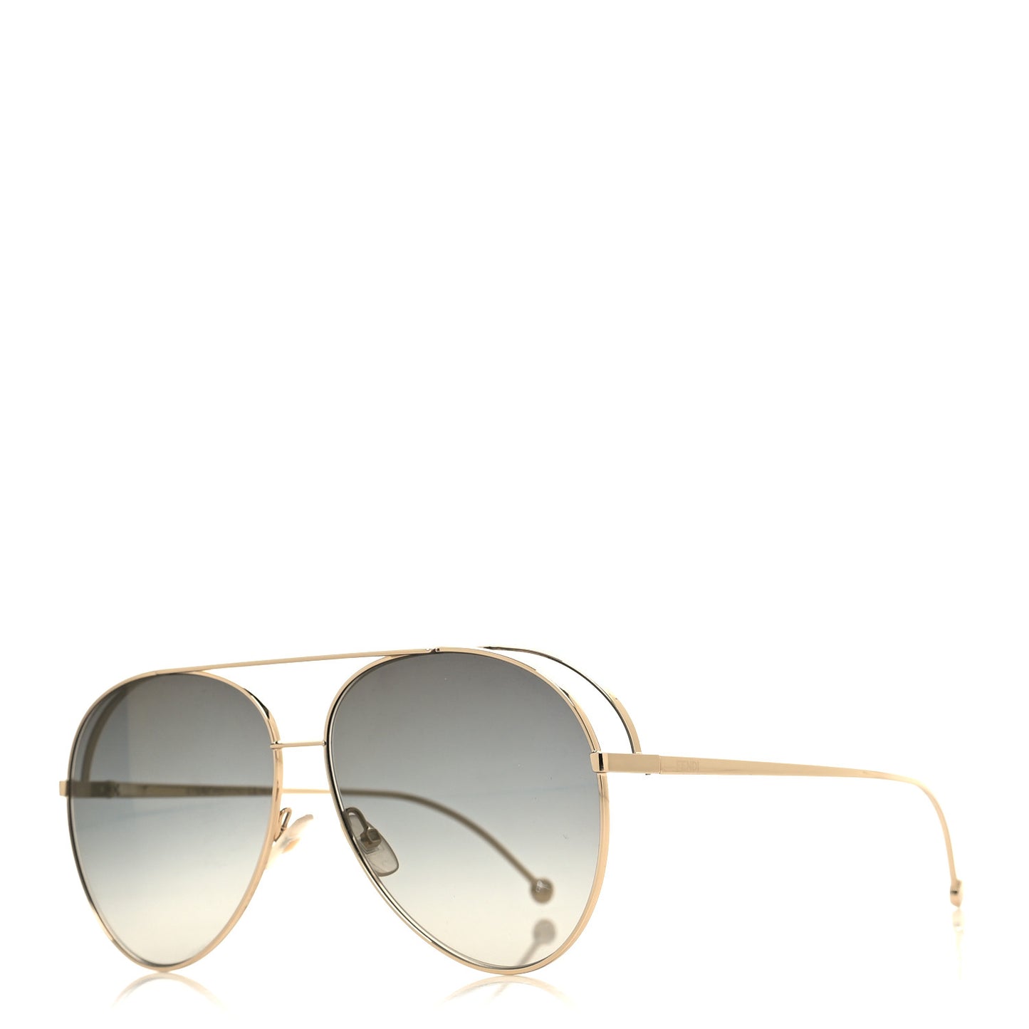 Metal Aviator Sunglasses FF0286/S Gold