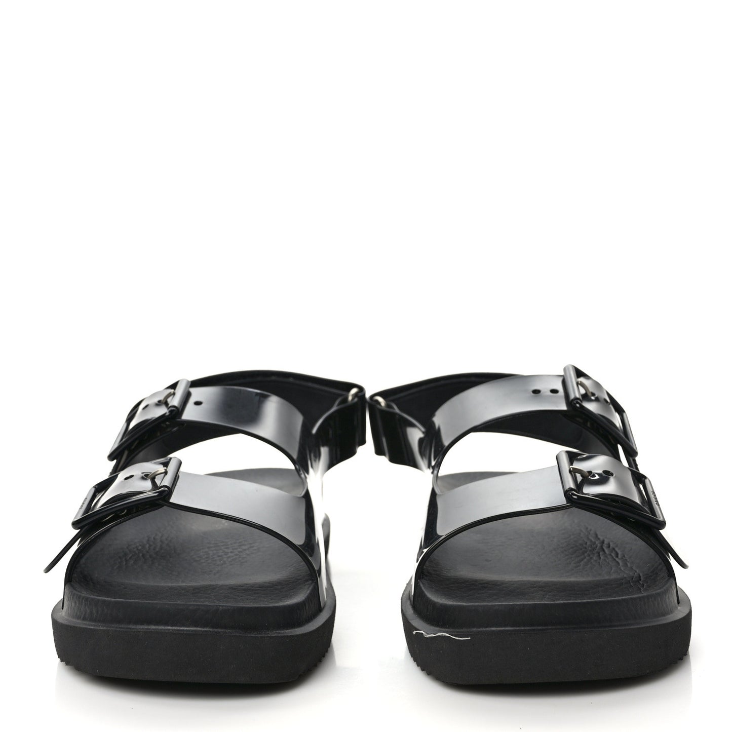 Rubber Mini Double G Womens Isla Dad Sandals 39 Black