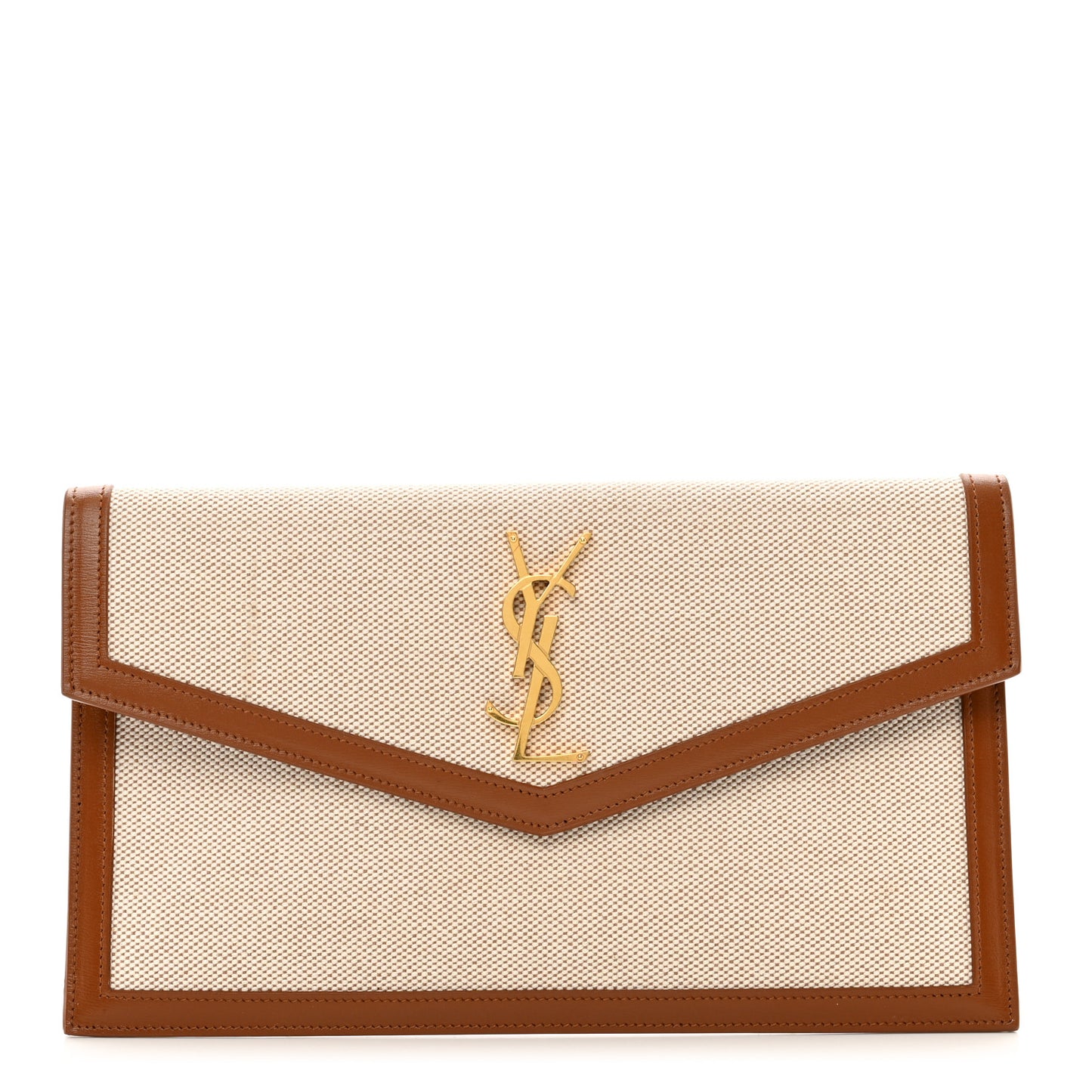 Canvas Uptown Pouch Natural Beige Brick