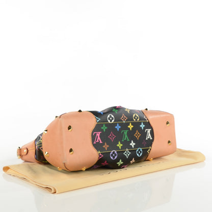 Louis Vuitton Monogram Multicolor Judy MM Black 4 of 8