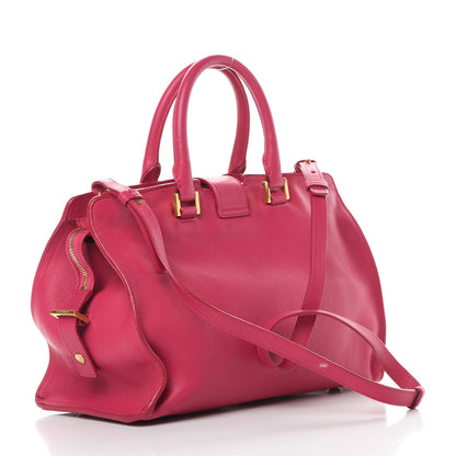Saint Laurent Calfskin Small Classic Y Cabas Fuchsia 3 of 22
