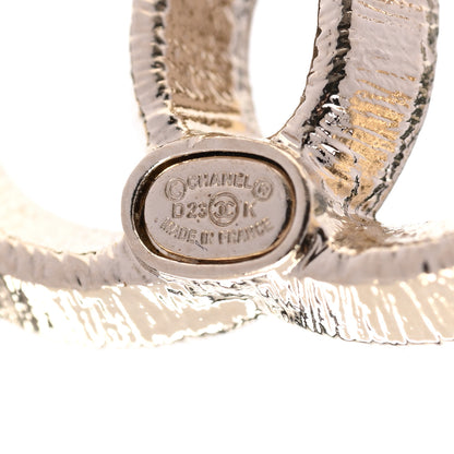 Chanel Crystal CC Earrings Gold 3 of 5