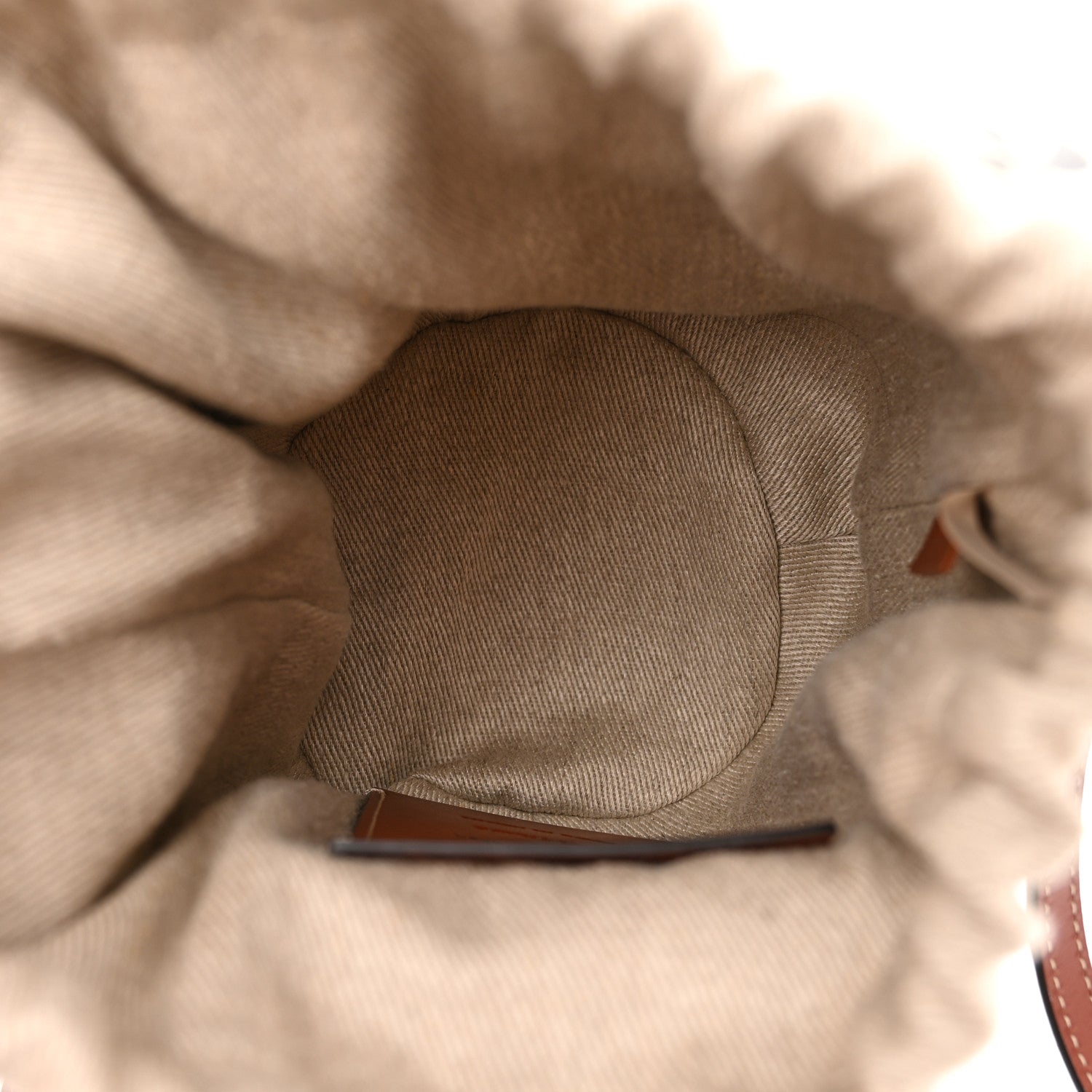 Chloe Raffia Calfskin Small Woody Basket Bag Brown 5 of 11