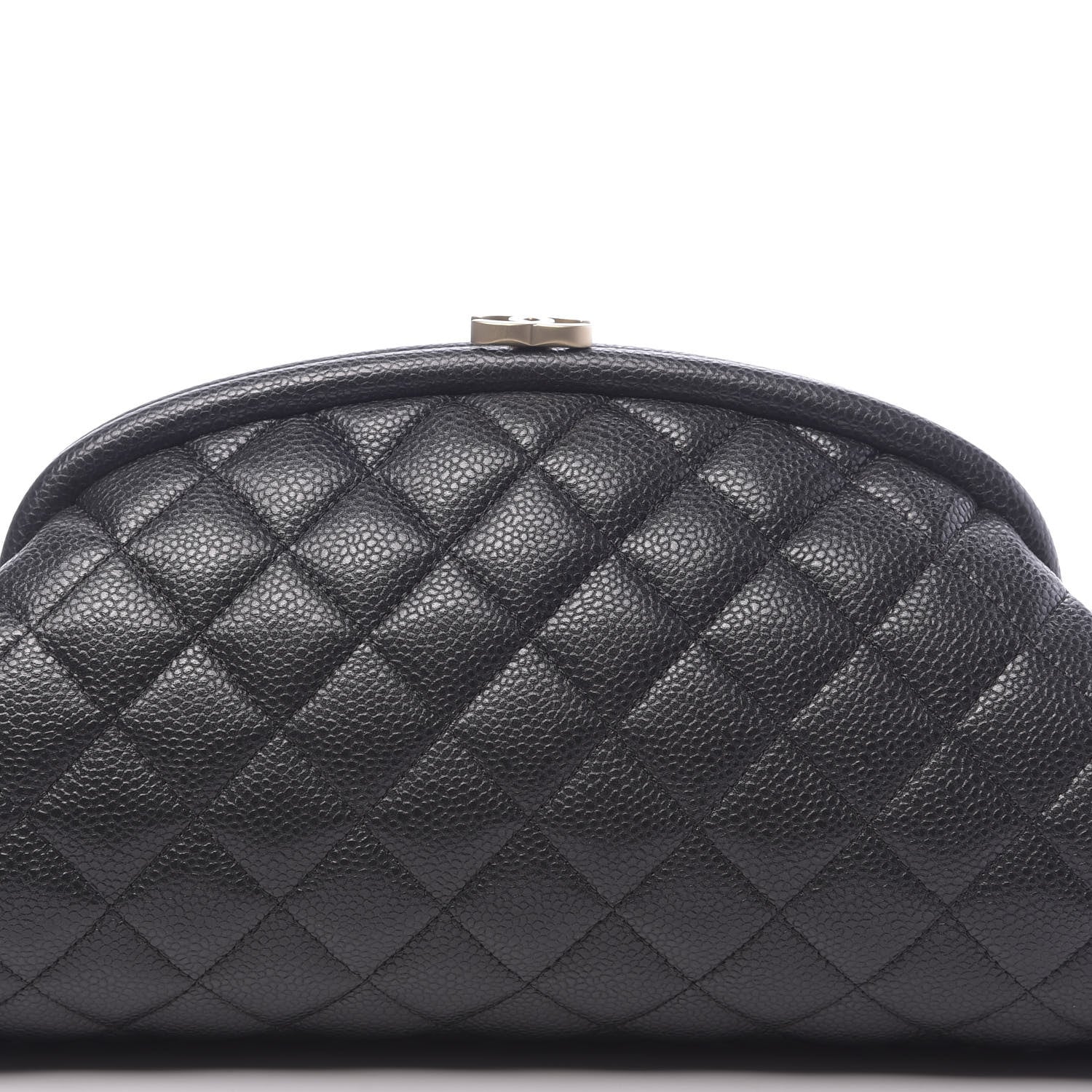 Chanel Caviar Quilted Timeless Clutch Black 10 of 11