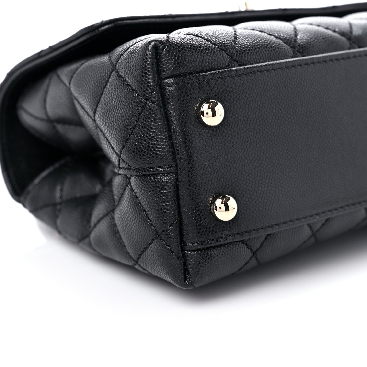 Chanel Caviar Quilted Mini Coco Handle Flap Black 8 of 10
