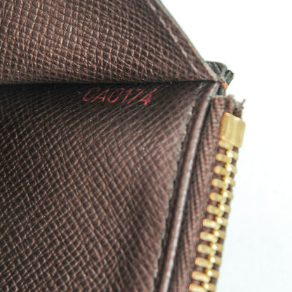 Louis Vuitton Damier Ebene Emilie Wallet 9 of 9