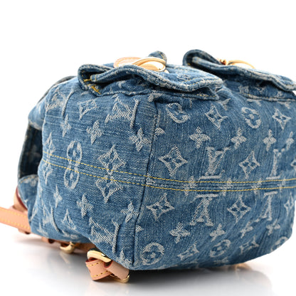 Louis Vuitton Denim Venice Backpack Blue 8 of 10