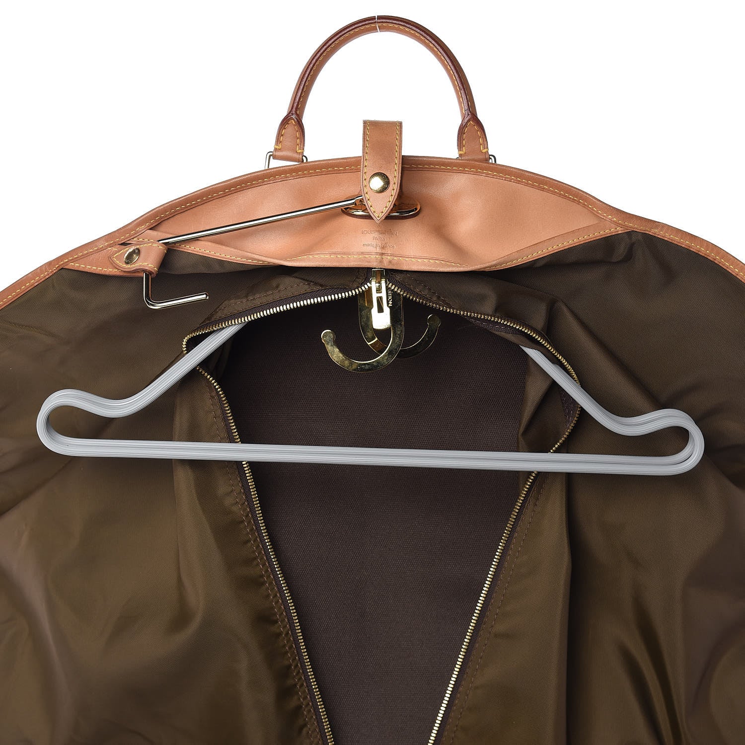 Louis Vuitton Monogram Garment Cover 2 Hangers 7 of 15