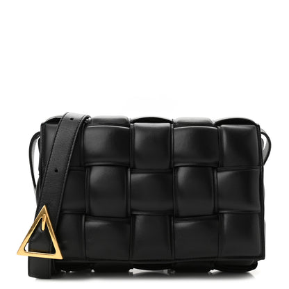 Bottega Veneta Nappa Maxi Intreccio Padded Cassette Crossbody Bag Black 1 of 14