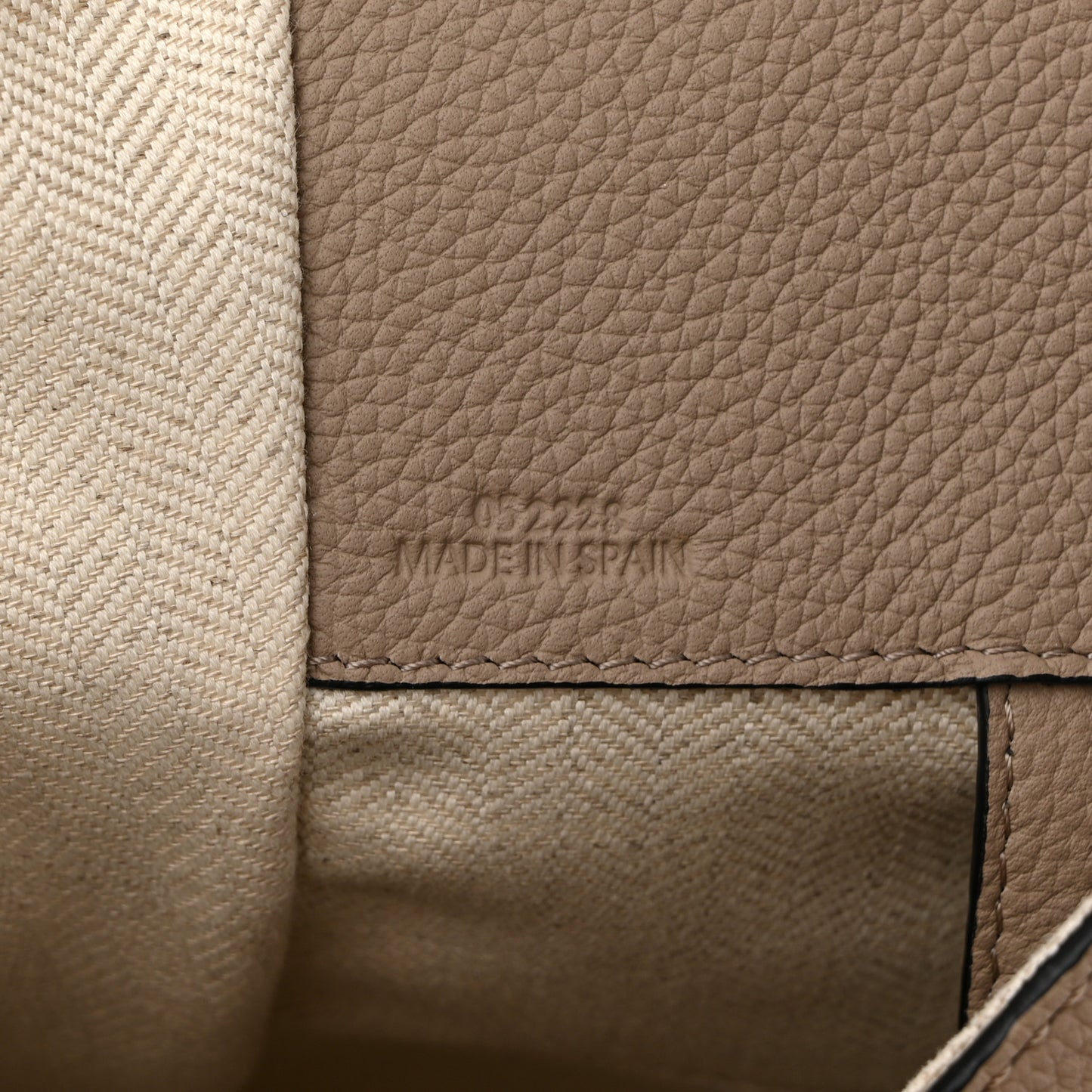 Calfskin Mini Hammock Shoulder Bag Sand Mink