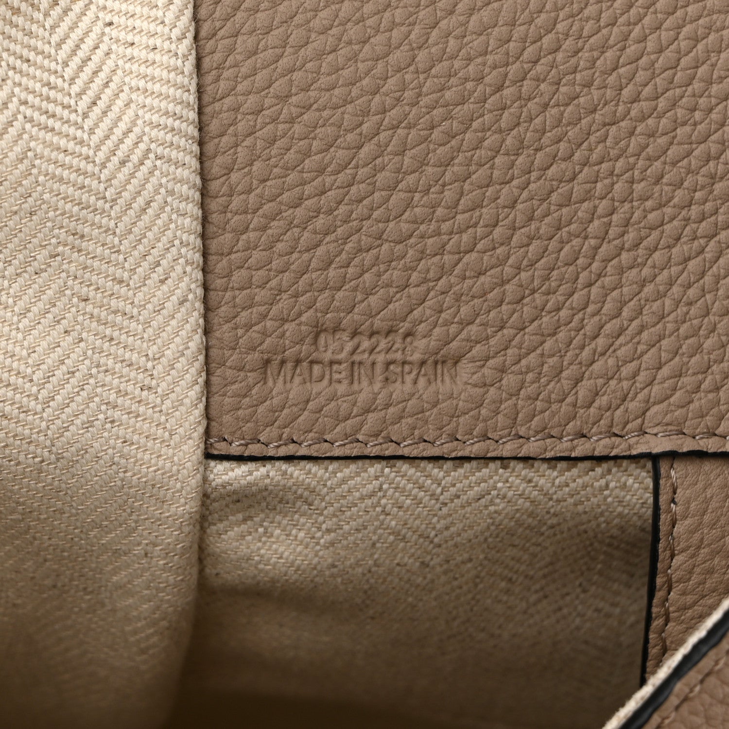 Loewe Calfskin Mini Hammock Shoulder Bag Sand Mink 7 of 11