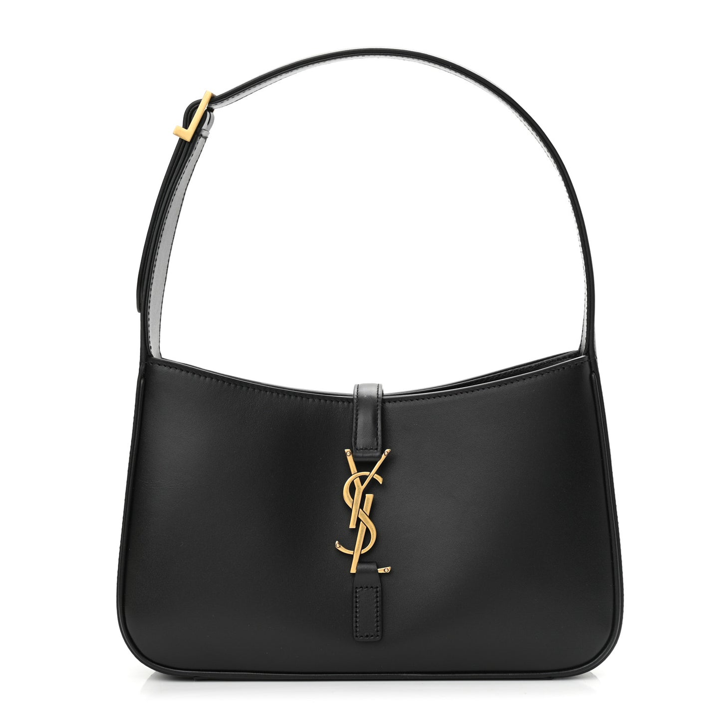 Smooth Calfskin Le 5 A 7 Hobo Black
