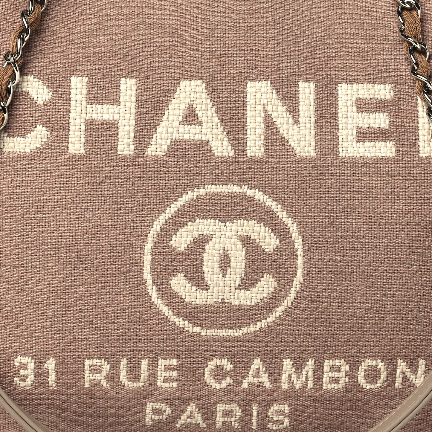 Canvas Small Deauville Tote Ecru