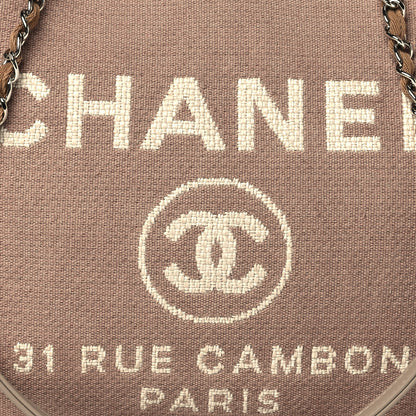 Chanel Canvas Small Deauville Tote Ecru 6 of 8