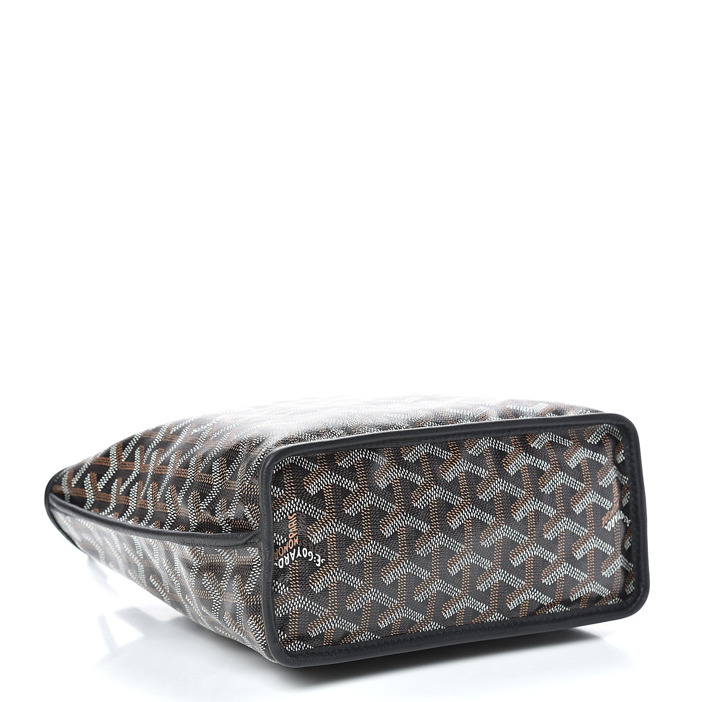 Goyardine Reversible Mini Anjou Black