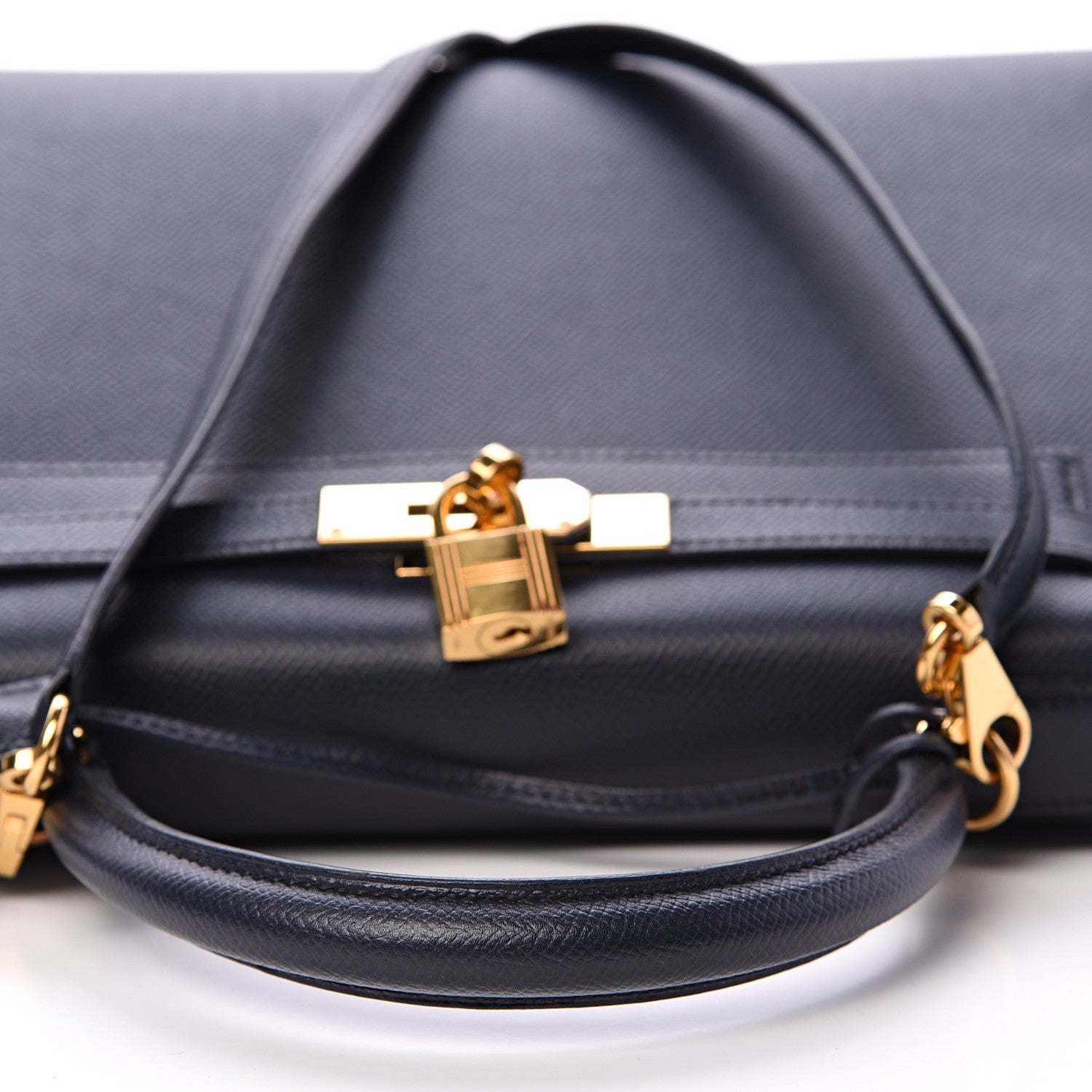 Hermes Epsom Kelly Sellier 28 Bleu Indigo 10 of 42