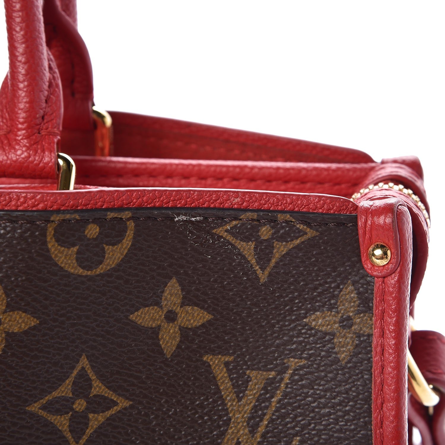 Louis Vuitton Monogram Popincourt PM Red 12 of 16