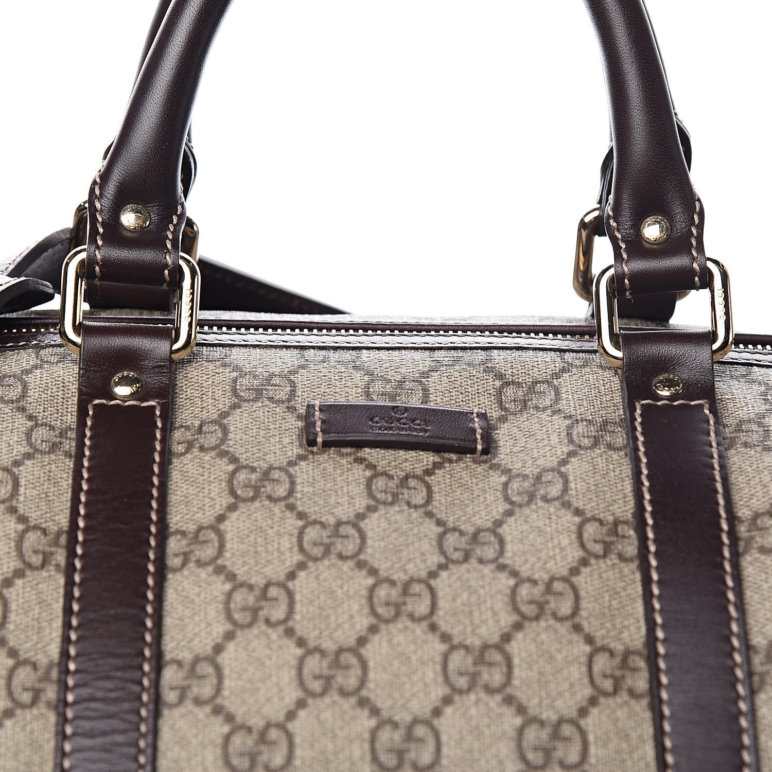 Gucci GG Plus Monogram Large Joy Boston Dark Brown 10 of 10