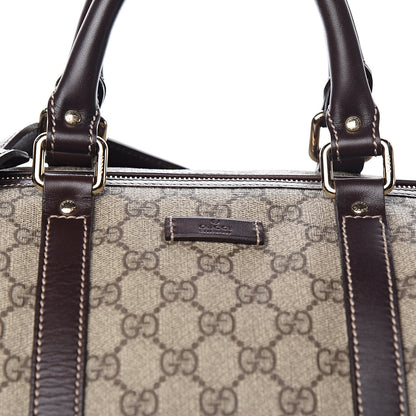 Gucci GG Plus Monogram Large Joy Boston Dark Brown 10 of 10