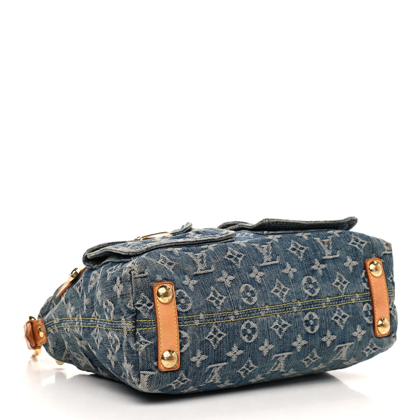 Grain De Poudre Small Classic Monogram Satchel Black