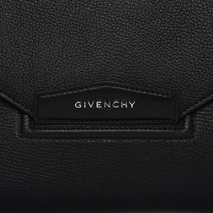 Givenchy Sugar Goatskin Medium Antigona Envelope Clutch Black 6 of 8