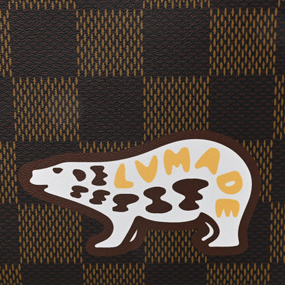 Louis Vuitton X NIGO Giant Damier Ebene Bear Pochette Jour GM 8 of 8