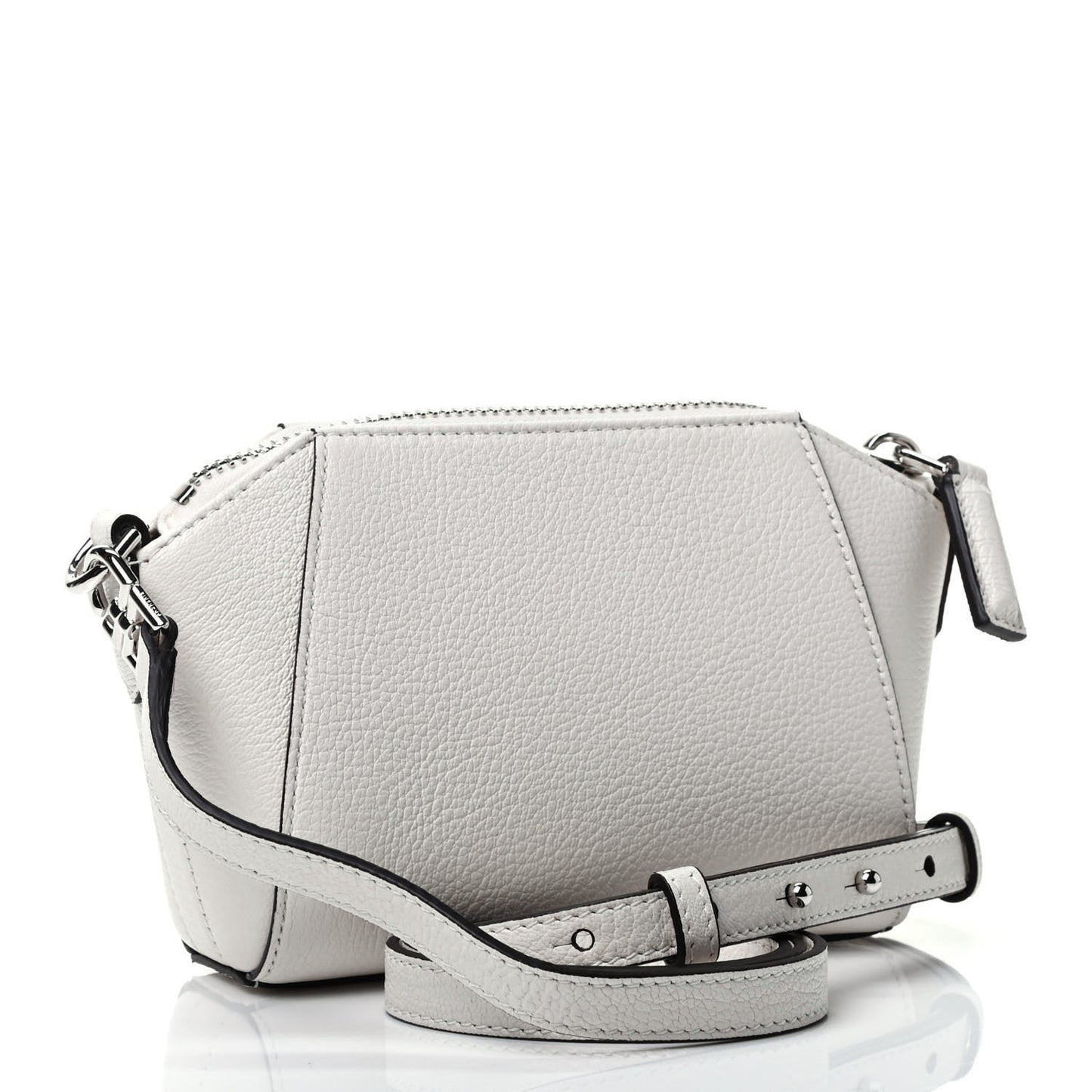 Sugar Goatskin Nano Antigona Ivory