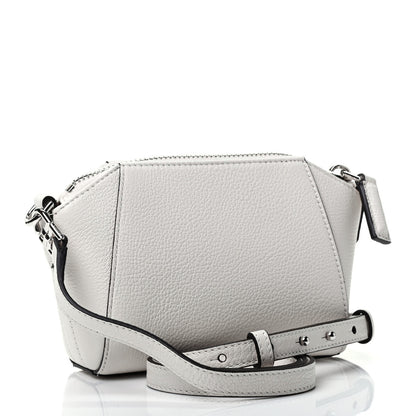 Givenchy Sugar Goatskin Nano Antigona Ivory 2 of 4