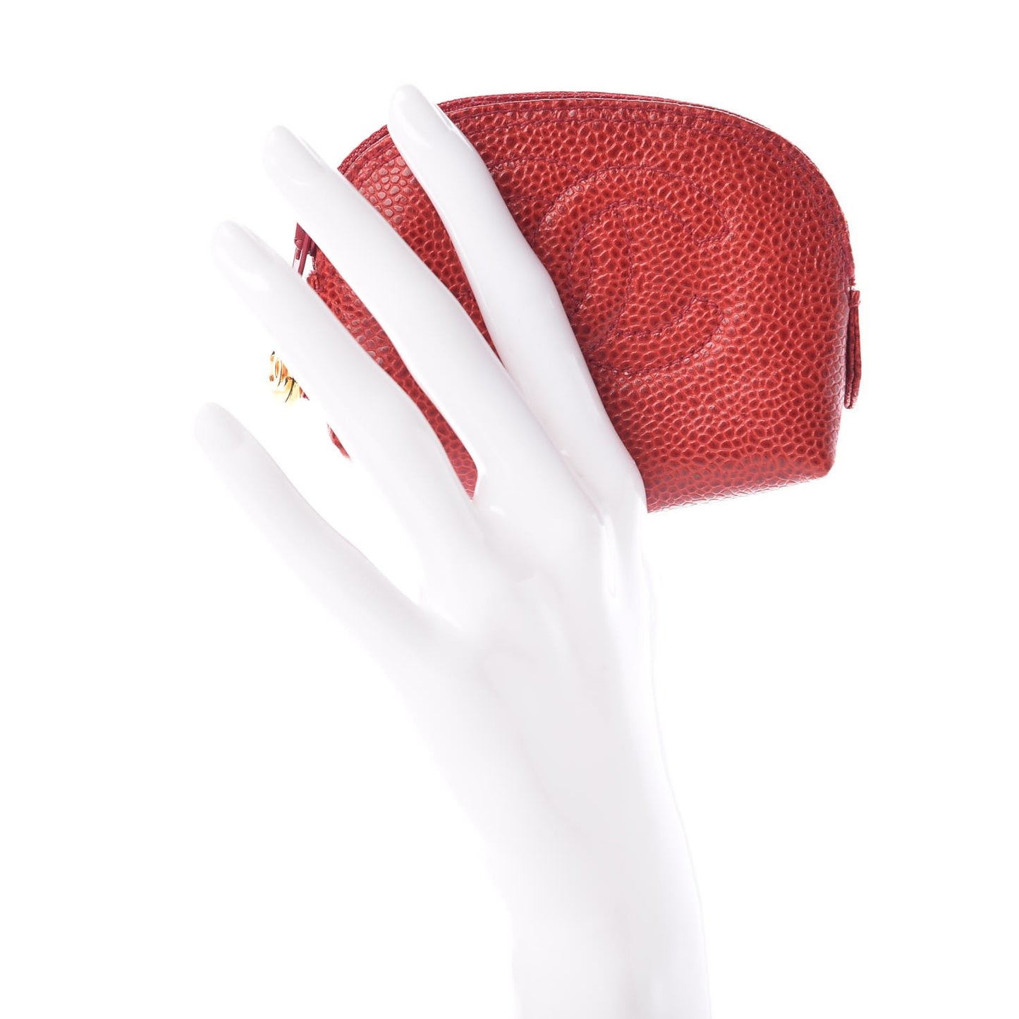 Caviar CC Coin Purse Red