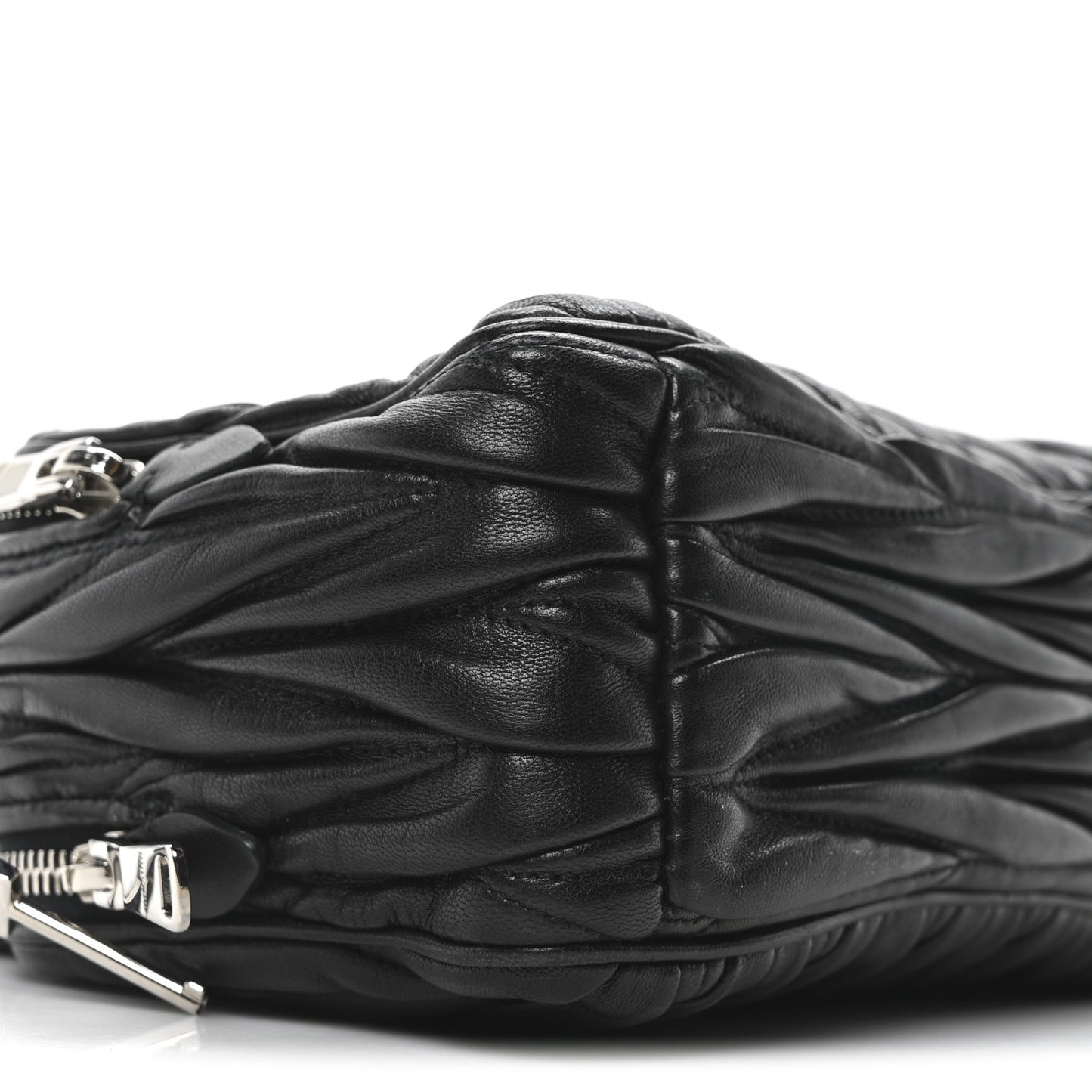 Nappa Matelasse Camera Bag Black