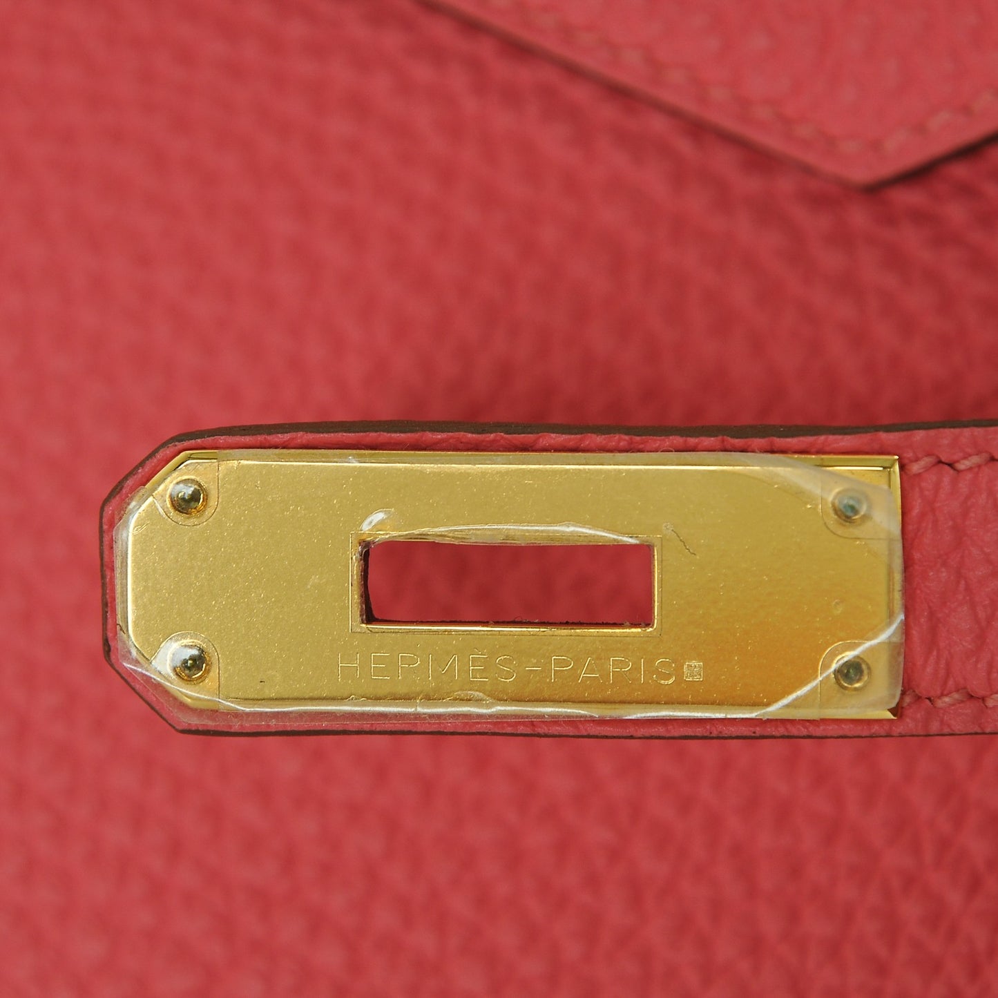 Togo Birkin 35 Rose Lipstick