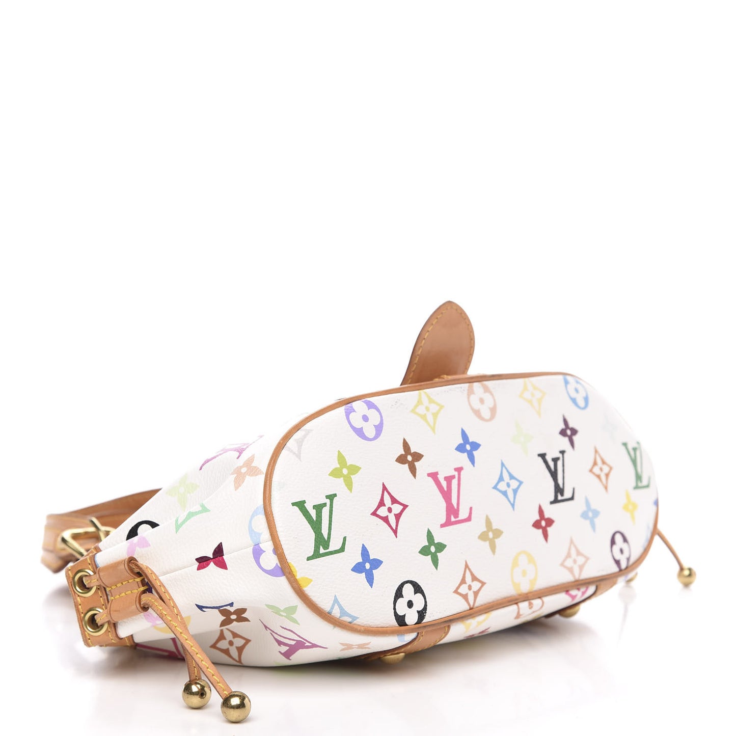 Monogram Multicolor Theda GM White