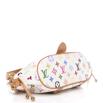 Louis Vuitton Monogram Multicolor Theda GM White 4 of 12
