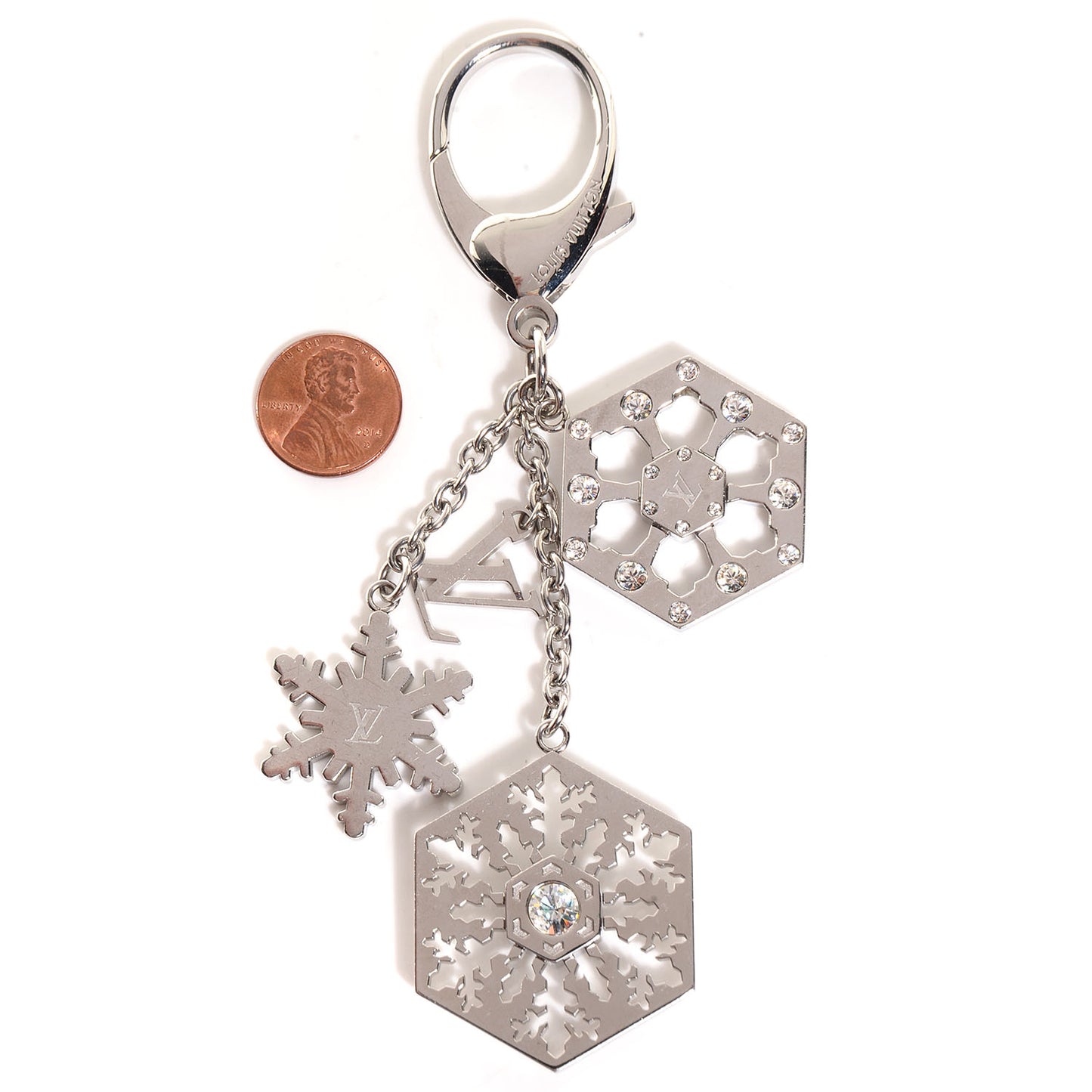 Swarovski Flocon Snowflake Bag Charm