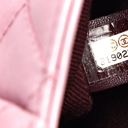 Chanel Glazed Calfskin Quilted Mini Coco Pleats Flap Pink 6 of 10
