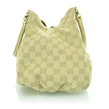 Gucci Monogram D Gold Hobo Metallic Gold 8 of 12