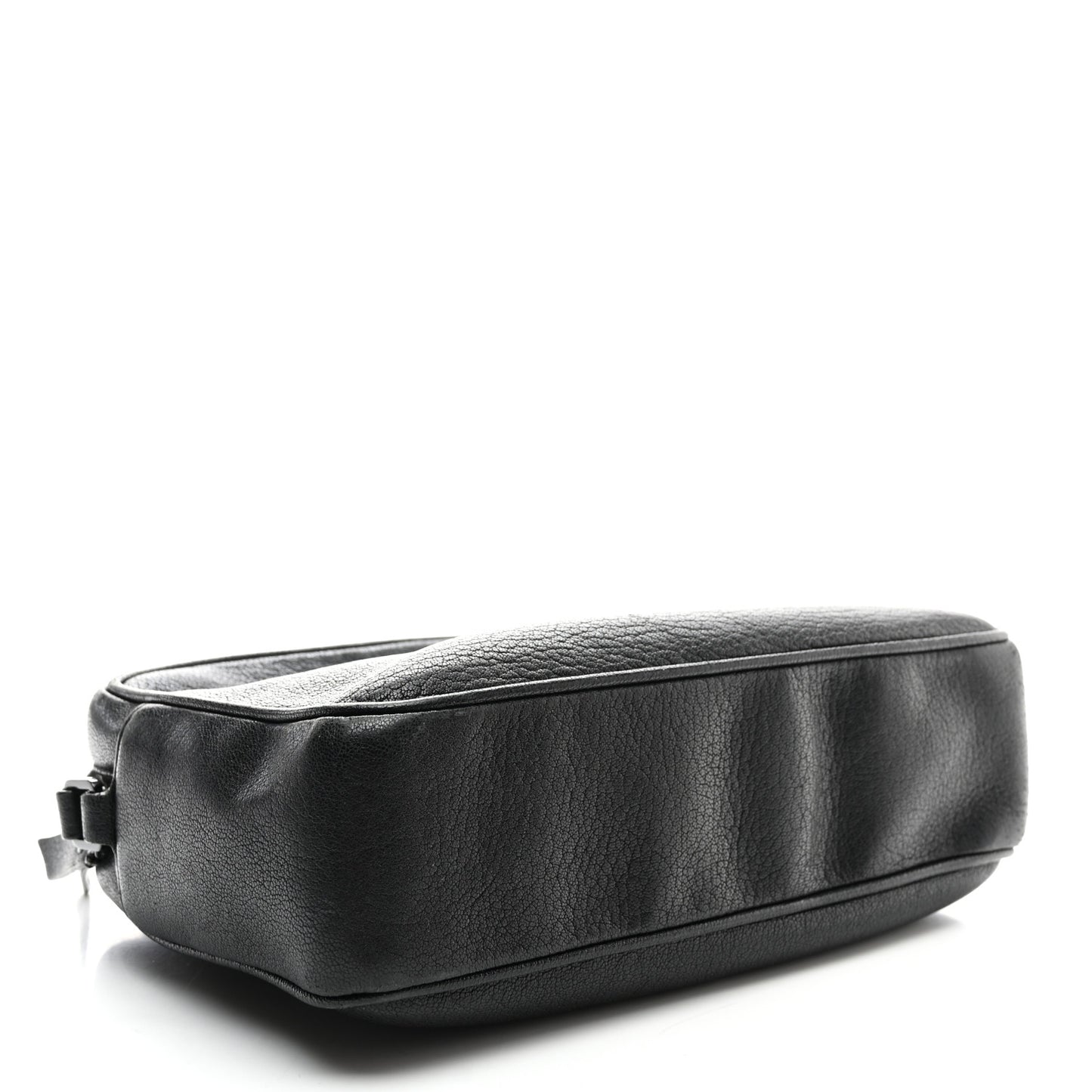 Lambskin Monogram Small Lou Camera Bag Black
