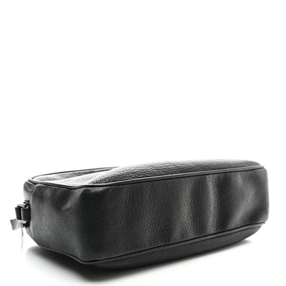 Saint Laurent Lambskin Monogram Small Lou Camera Bag Black 4 of 9