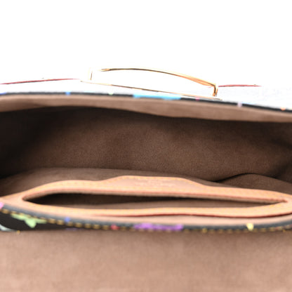 Louis Vuitton Monogram Multicolor Marilyn Black 5 of 11