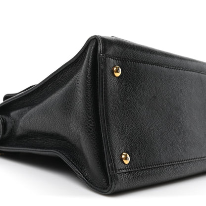 Chanel Caviar Flap Shoulder Bag Black 9 of 10